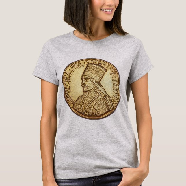 Haile Selassie Empire of Ethiopia Rastafari Shirt (Front)