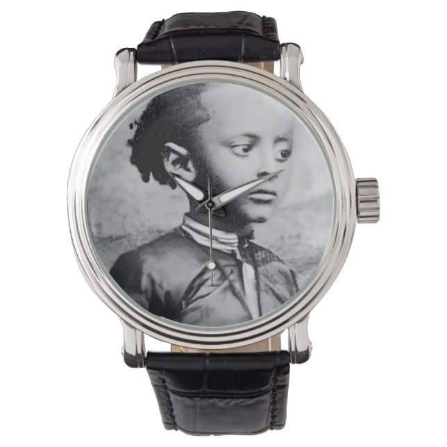 Haile Selassie Ethiopia Rasta Jah Rastafari Reggae Watch (Front)