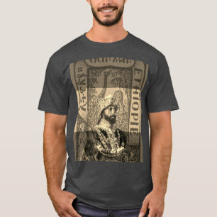 Haile Selassie Ethiopia Rasta Shirt