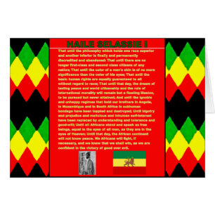 Haile Selassie Famous War Speech to UN 1963
