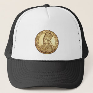 Haile Selassie - HIM - Jah Rastafari Trucker Cap