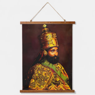 Haile Selassie HIM Jah Rastafari Wandteppich Hanging Tapestry