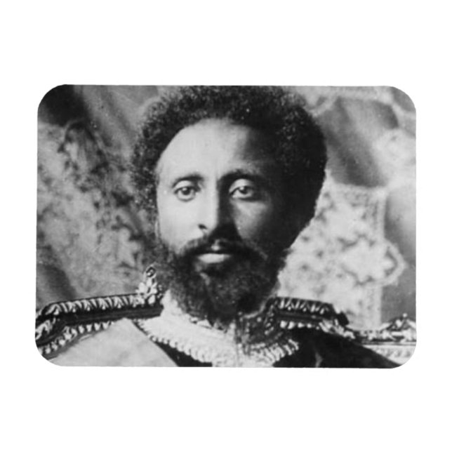 Haile Selassie - HIM - Rastafari - Jah Magnet (Horizontal)
