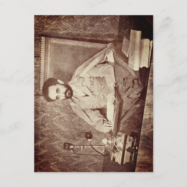 Haile Selassie - HIM - Rastafari - Postcard (Front)