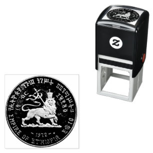 Haile Selassie I Jah Rastafari Wood Art Stamp