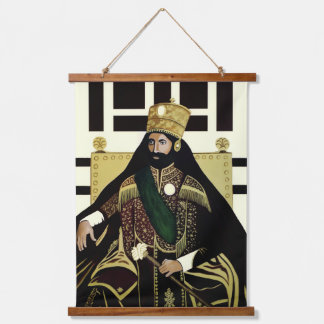 Haile Selassie Jah Rastafari Rasta Reggae Roots   Hanging Tapestry