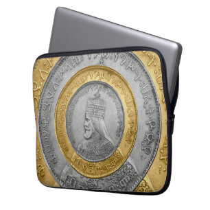 Haile Selassie Jah Rastafari Reggae Rasta Roots Laptop Sleeve