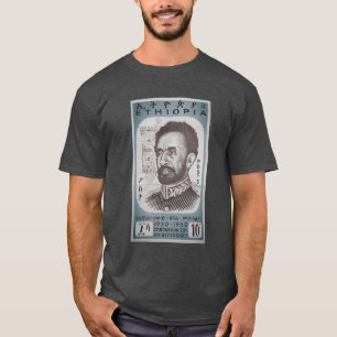 Haile Selassie Jah Rastafari Reggae Rasta Roots T-Shirt