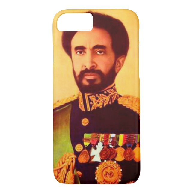 Haile Selassie - Rastafari - iPhone Case (Back)