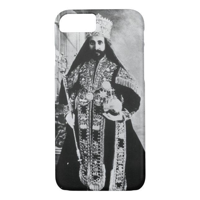 Haile Selassie - Rastafari - iPhone Case (Back)