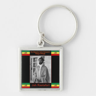 Haile Selassie the Lion of Judah, Jah Rastafari Key Ring