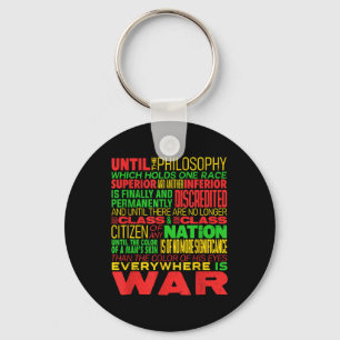 Haile Selie Until The Philosophy War For Men & Key Ring