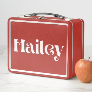 Hailey Metal Lunch Box