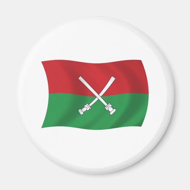 Hainan Li & Miao Flag Magnet (Front)