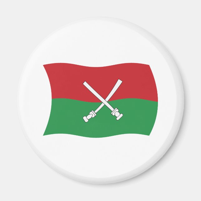 Hainan Li & Miao Flag Magnet (Front)