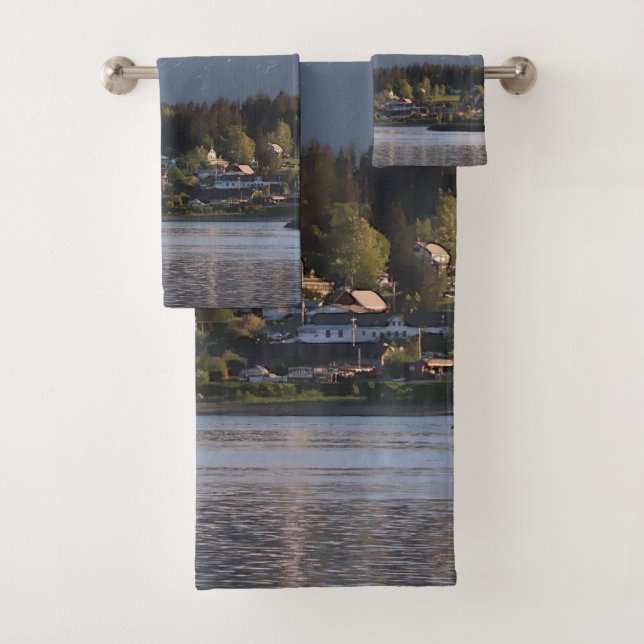 Haines, Alaska - Bathroom Towel Set (Insitu)