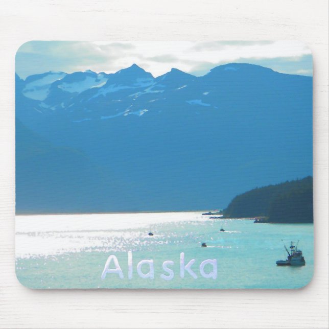 Haines Blue Mouse Pad (Front)
