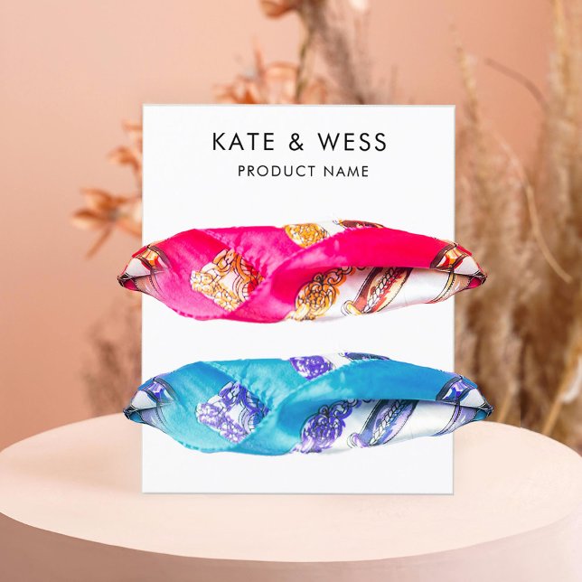 Hair Accessories Display Packaging Card (Creator Uploaded)