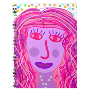 Hair: An Abstract Portrait Notebook