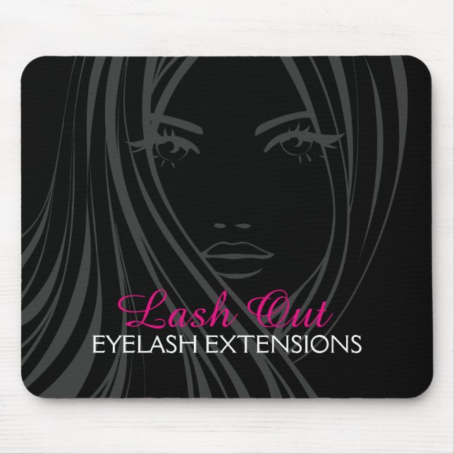 Hair and Makeup Mousepad (Front)