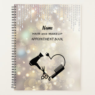 Hair and makeup salon planner