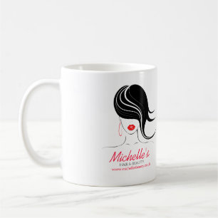 Hair & Beauty salon company branding Coffee Mug