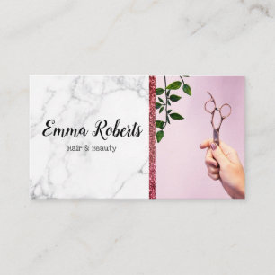 Hair & Beauty Specialist Salon Hairdresser Barber Business Card