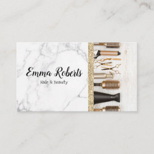 Hair & Beauty Specialist Salon Hairdresser Business Card
