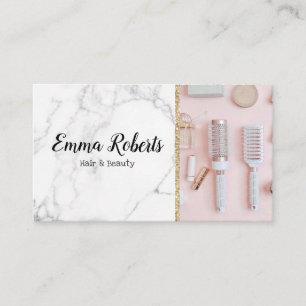 Hair & Beauty Specialist Salon Hairdresser Business Card