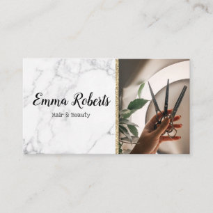 Hair & Beauty Specialist Salon Hairdresser Business Card