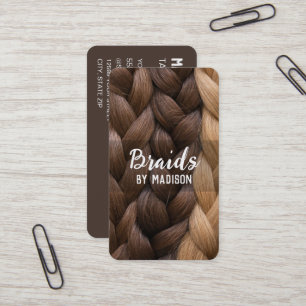 Hair Braider Business Card
