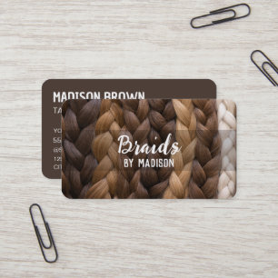 Hair Braider Business Card
