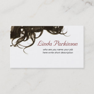 hair business card