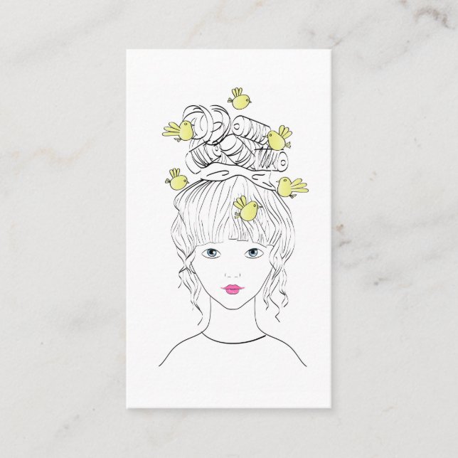 Hair Business Card (Front)