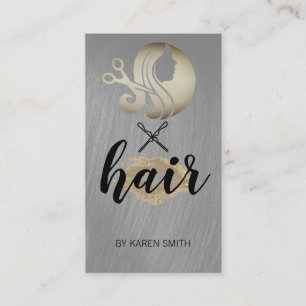 Hair Care Beauty Cosmetics Business Card