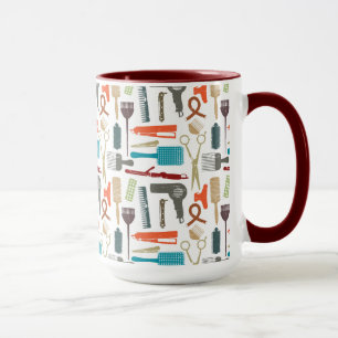 Hair Care Pattern Mug