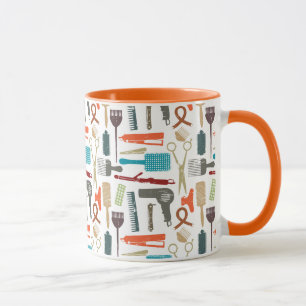 Hair Care Pattern Mug