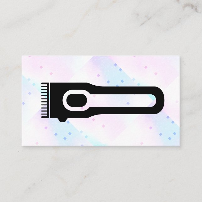 Hair Clipper | Barber | Barber Clippers Business Card (Front)