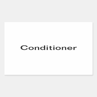 Hair Conditioner Labels/ Rectangular Sticker
