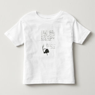 Hair cut from the head of Emperor Napoleon Toddler T-Shirt