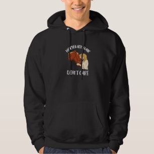 Hair Don't Care Horseback Riding Equestrian Horse Hoodie