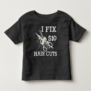 Hair Dresser Barber Hair Stylist Gift Salon Owner Toddler T-Shirt