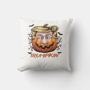 Hair Funny Pumpkin Halloween Boo - Political Humor Cushion