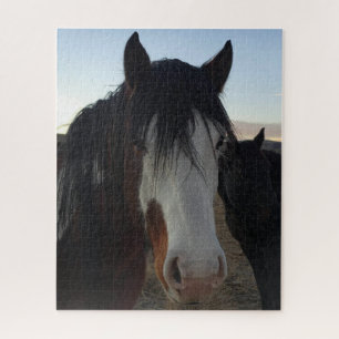 Hair in the Eyes Jigsaw Puzzle