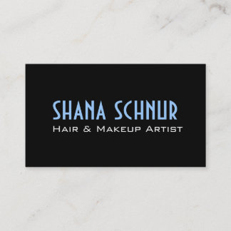 Hair & Makeup Business Card
