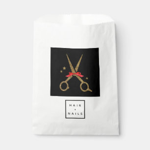 HAIR NAIL stylist paper party event gift bag
