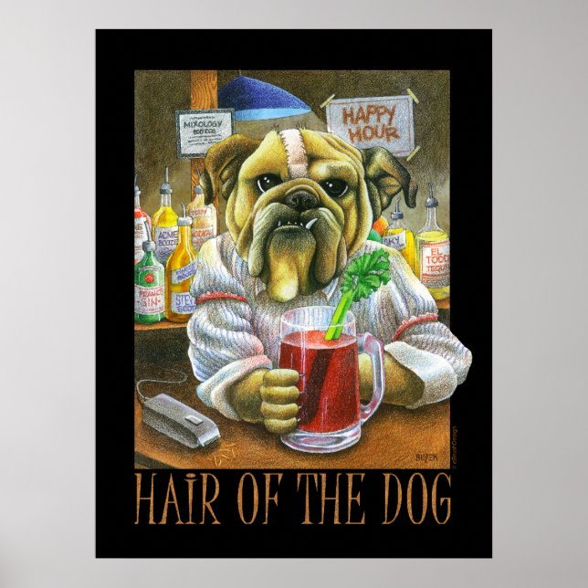 Hair of the Dog (Hangover Help) Poster (Front)