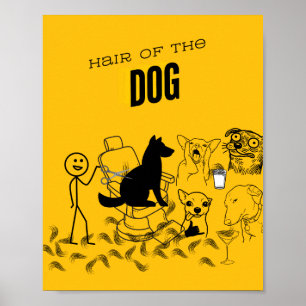 Hair of the Dog Poster ~ Antique Expressions