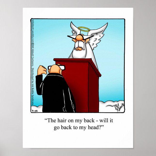 "Hair On My Back" Poster (Front)