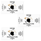 Hair Product Label template package product 